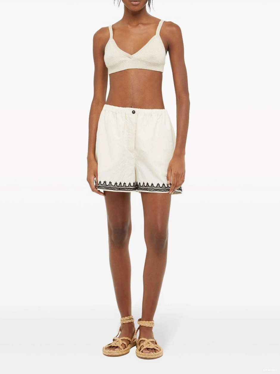 Affordable Akasha Alanui shorts cotton-blend Women 0328